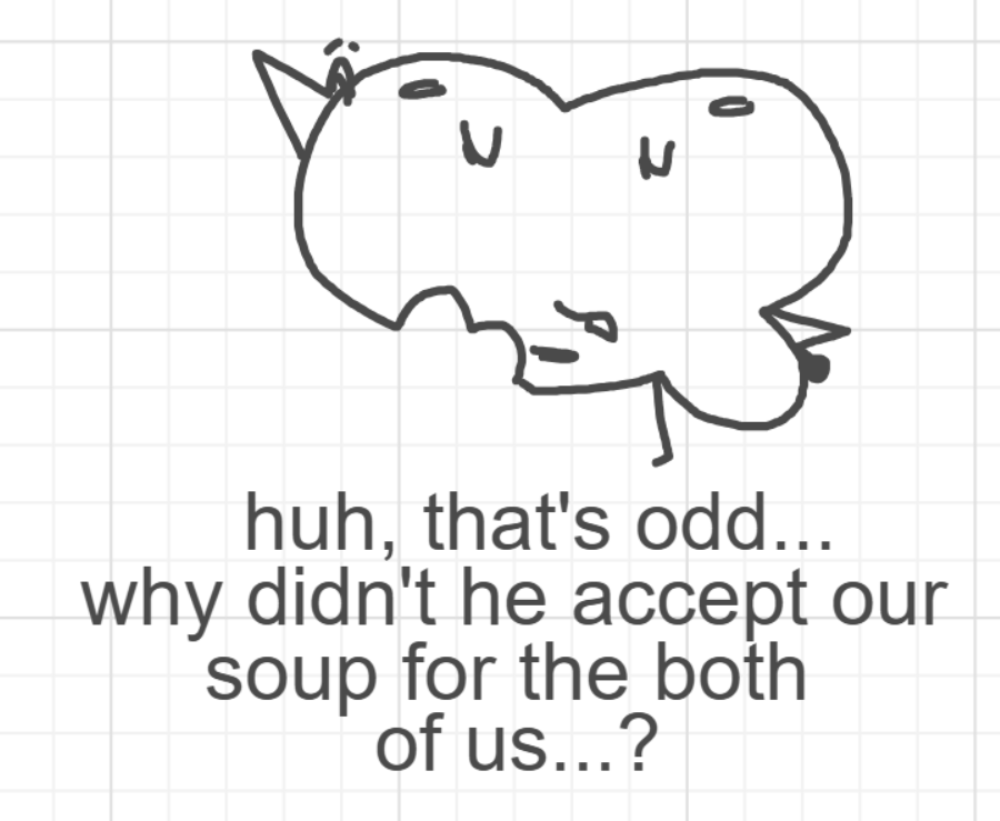 A panel from You're In Danger, Boy, episode seven of the Board Boards object show by Furretwalk/WalkingFurret.