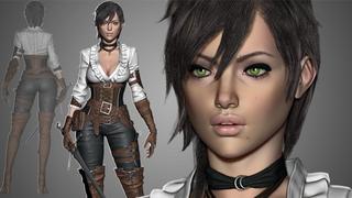 Female Character Creation in Zbrush