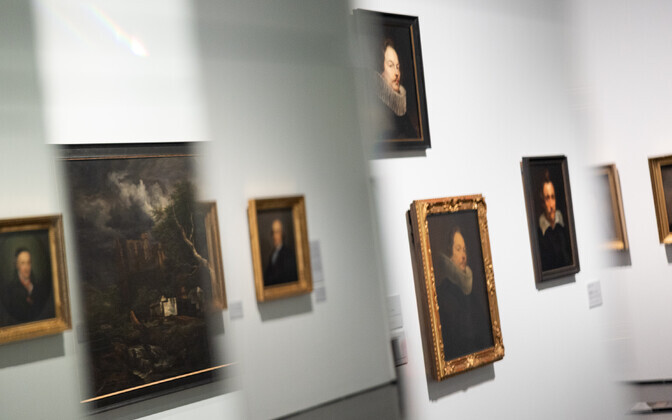 Работа с выставки