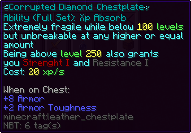 example of the ability (chestplate)