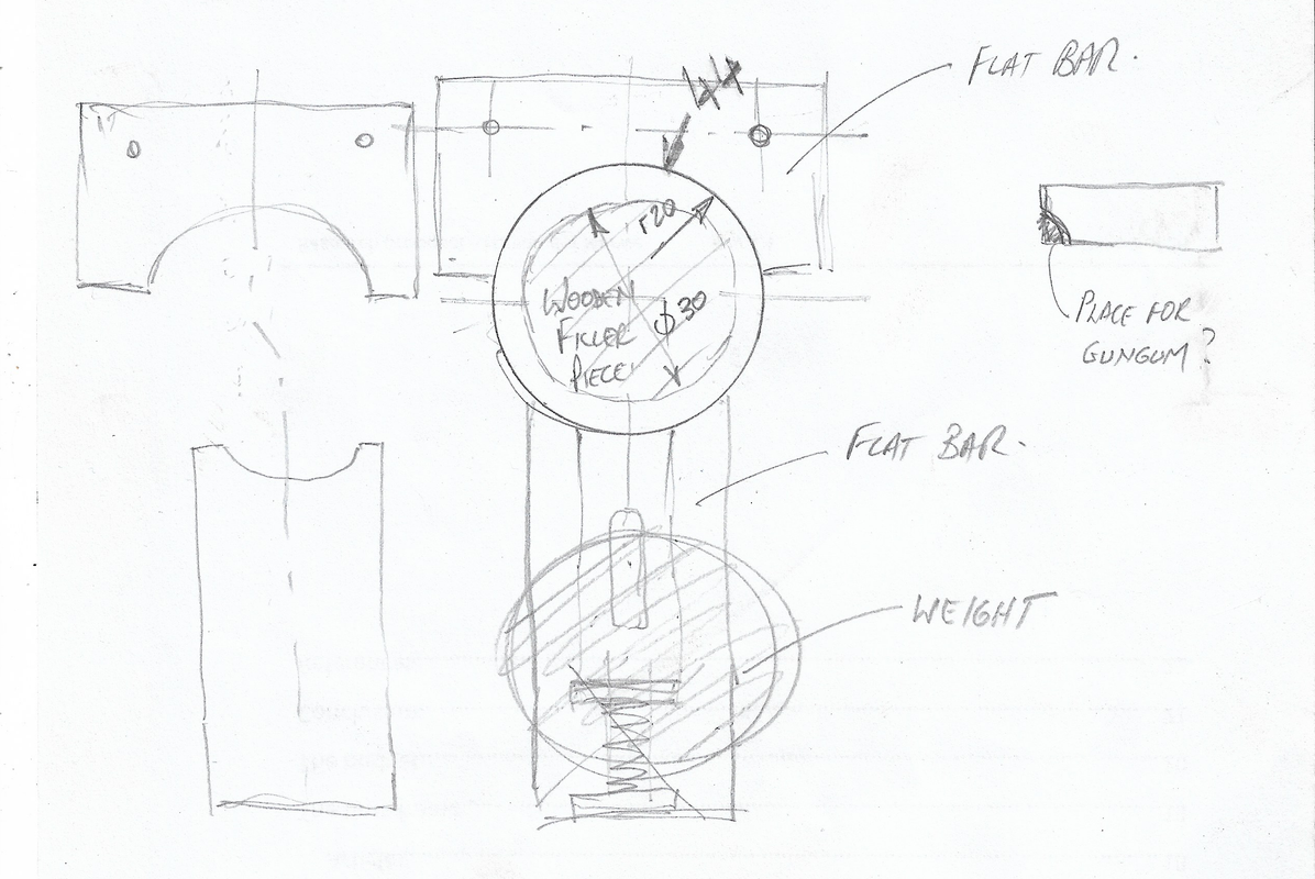 White metal casting for restoration
