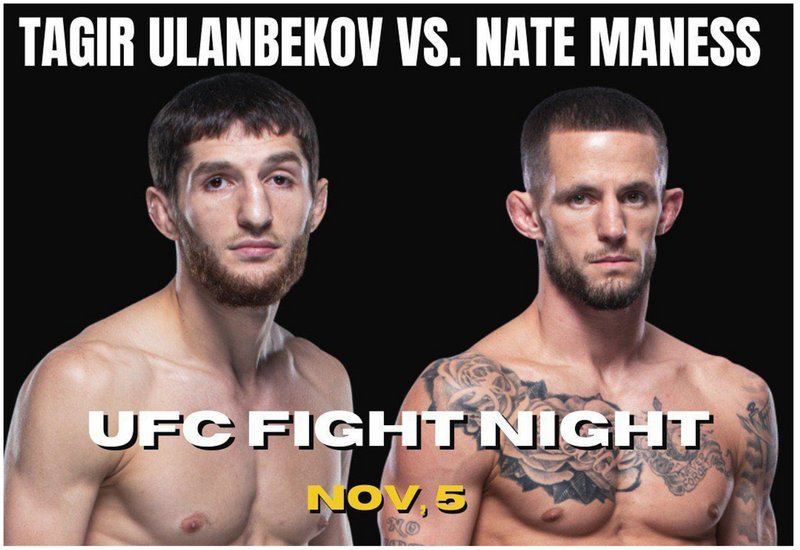 Тагир Уланбеков срещу Нейт Манес на UFC Fight Night 214