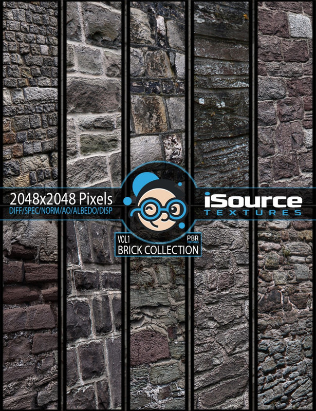 Brick Collection Merchant Resource - Vol1 (PBR Textures) Brick Collection Merchant Resource - Vol1 (PBR Textures)