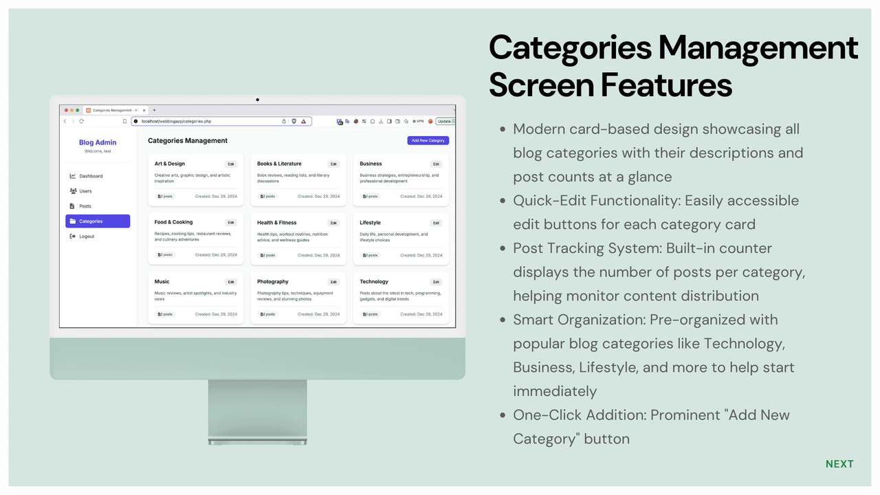 BlogBoost Pro - Flutter Blog & CMS with PHP Backend - 12