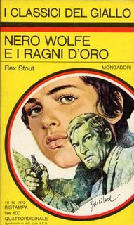 Rex Stout - Nero Wolfe e i ragni d'oro (1972)