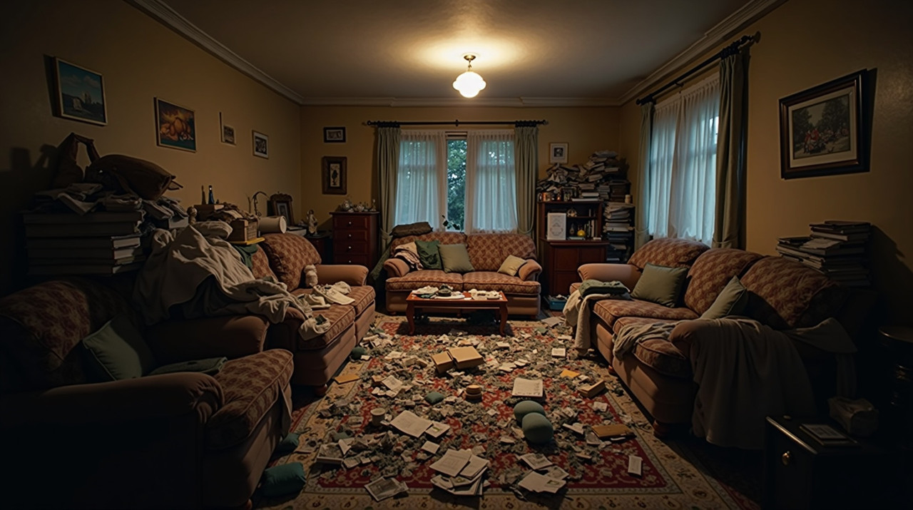 Гора хлама в квартире