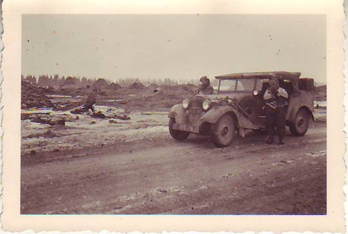 Fahrzeug PKW Wehrmacht Soldat Rußland Deutsch- 2