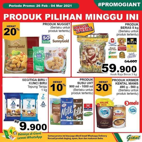 Katalog Promo Giant 26 Februari-4 Maret 2021 
