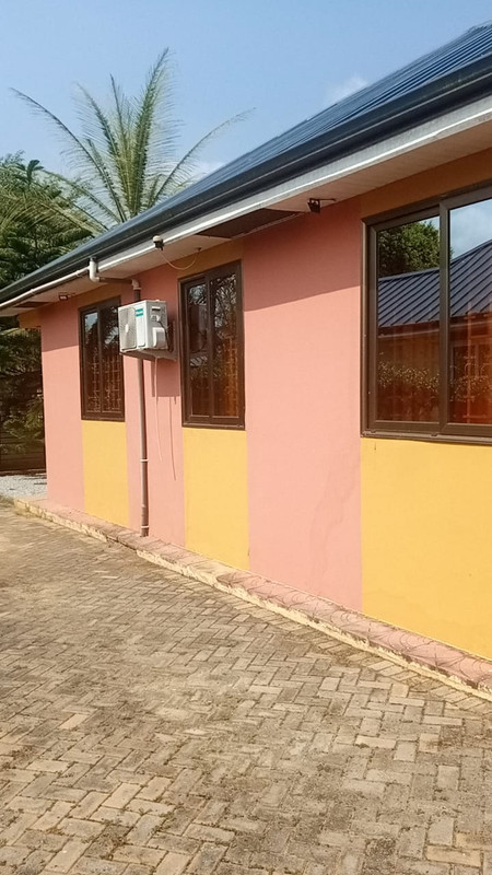 2-bedroom furnished apartment for rent near UCC Cape Coast Ghana living room