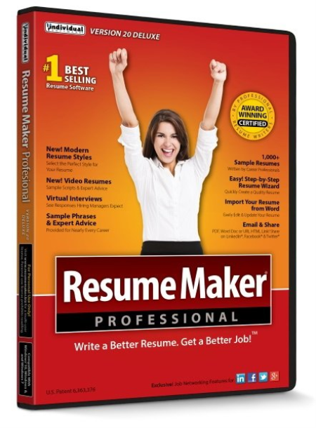 ResumeMaker Professional Deluxe 20.1.4.185