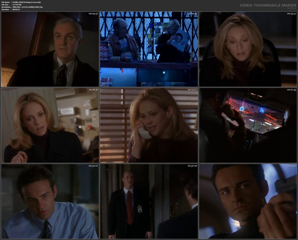 Profiler S02E10 Dying to Live.mkv