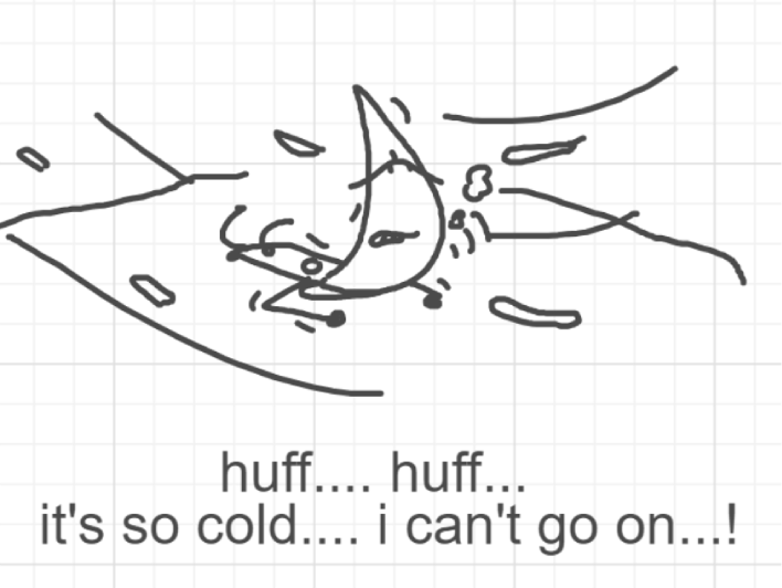 A panel from Chilly, episode two of the Board Boards object show by Furretwalk/WalkingFurret.