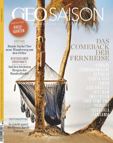 Cover: Geo Saison Das Reisemagazin Oktober No 10 2022