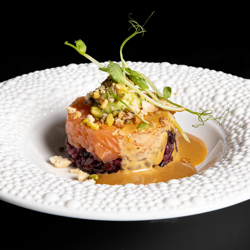 T8. Tartare black rice