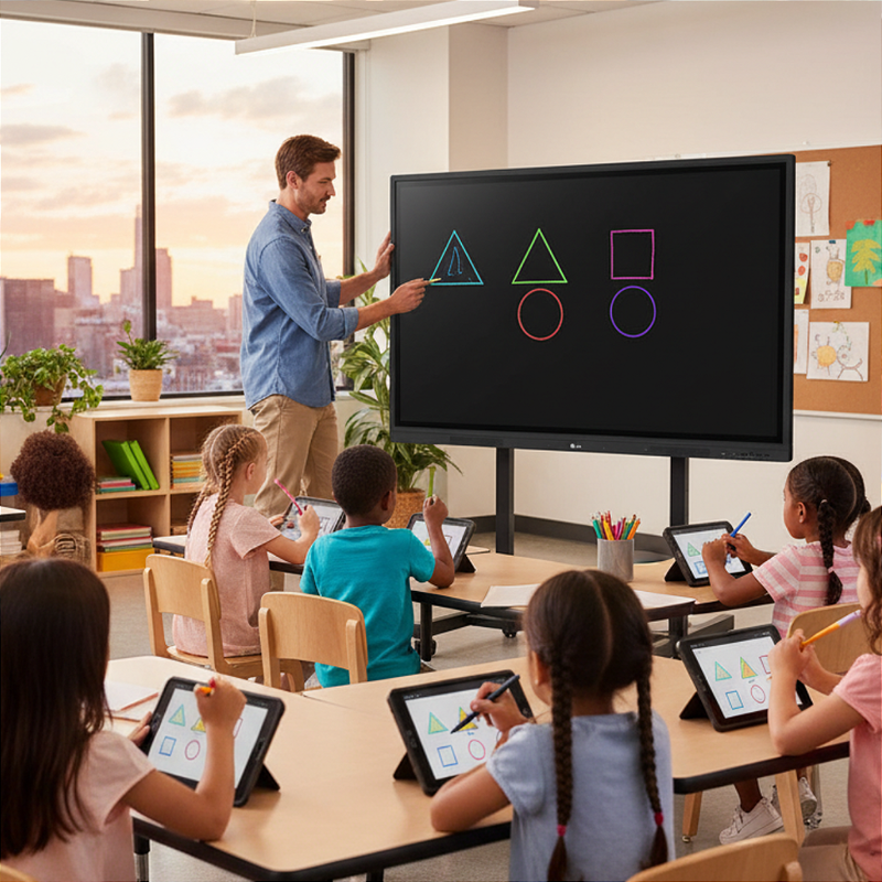 Diagrama de conexões da Lousa Digital LG