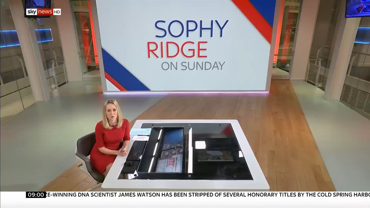 13 January - 09.00.00 - Sophy Ridge On Sunday. A new kind of pol