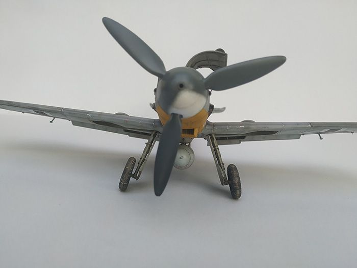 Bf-109G-6 Kirschner, Trumpeter1/32 i Mistercraft 1/72 IMG-20210707-195646