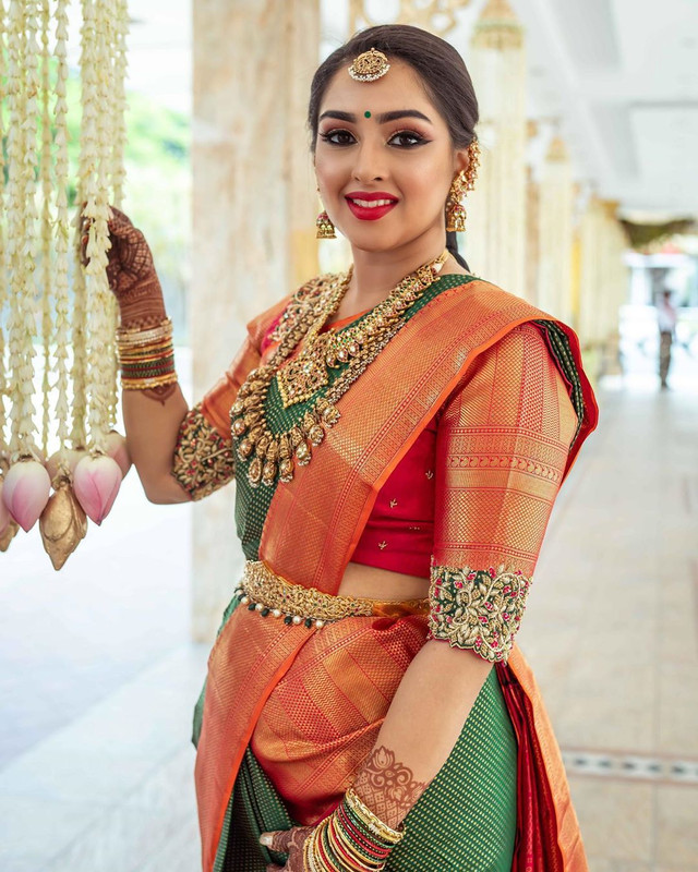 south Indian attire female