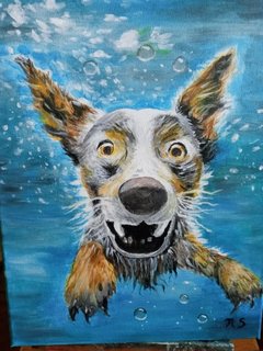 PAINTING-OF-DOG-SWIMMING-8-22-25