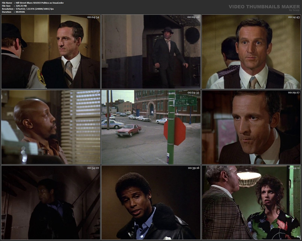 Hill Street Blues S01E03 Politics as Usual.mkv