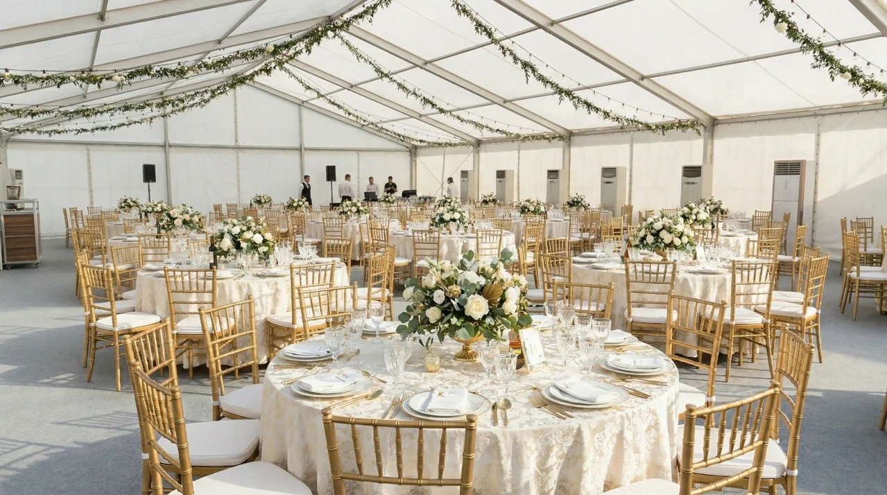 Шатер двухскатный 15х30 метров