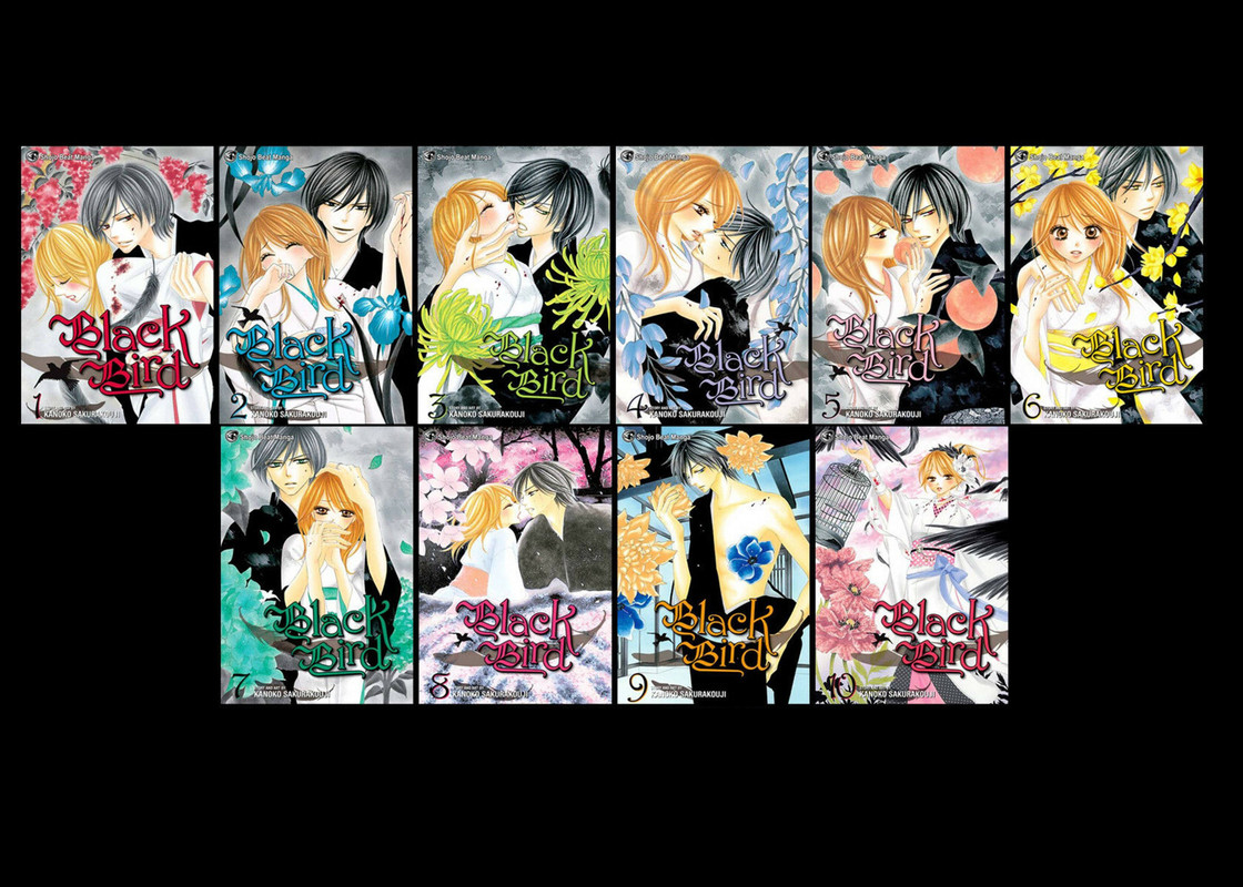 BLACK BIRD English MANGA Series by Kanoko Sakurakoji Set of Book Volumes 1-10 BLACK BIRD English MANGA Series by Kanoko Sakurakoji Set of Book Volumes 1-10