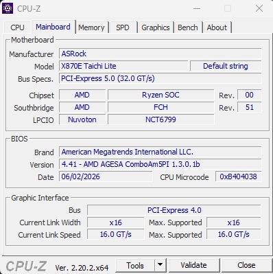 cpu z a