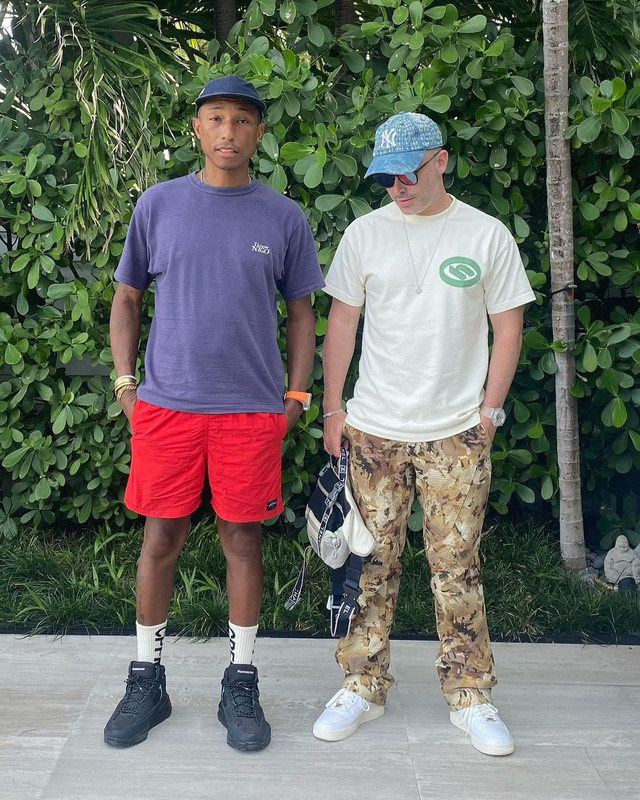 Pharrell With Daniel Arsham