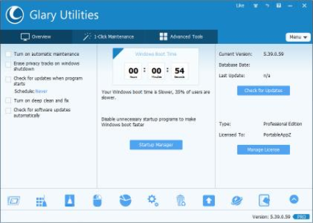 Glary Utilities Pro 5.169.0.195 Multilingual + Portable