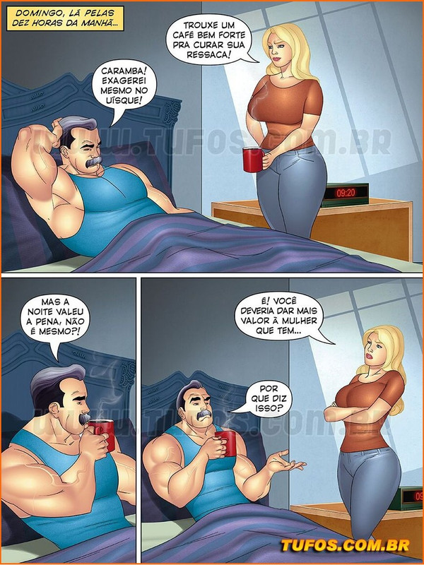 Trepando com mãe e filha
