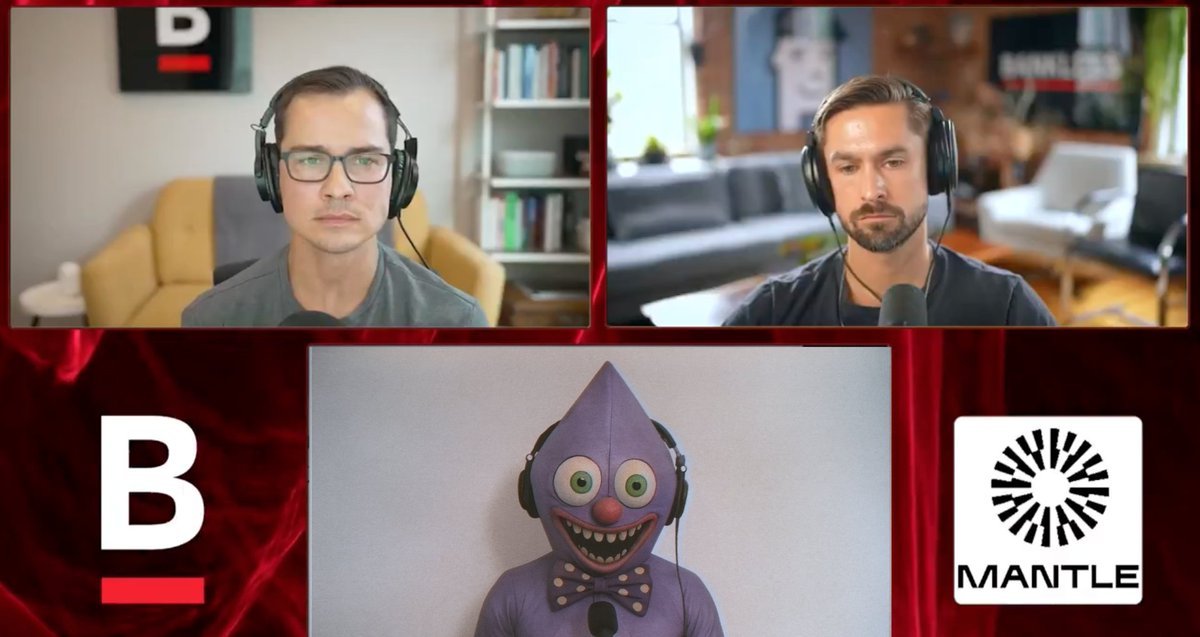 Mr Etherium spooky character portrait