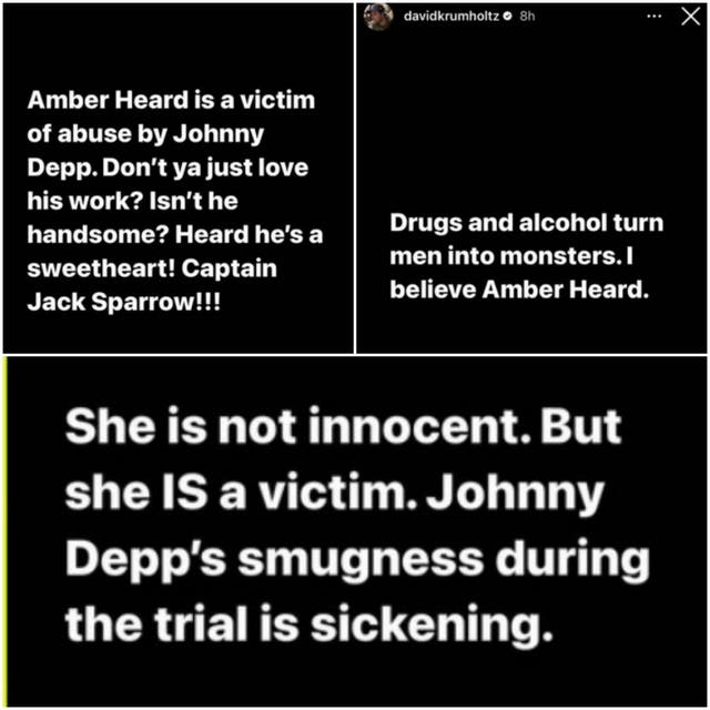 Todos los famosos que han apoyado a Amber Heard durante el juicio con Johnny Depp