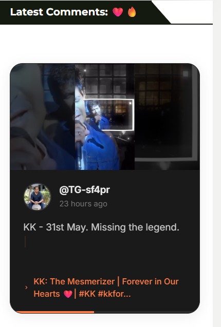 YouTube Comments