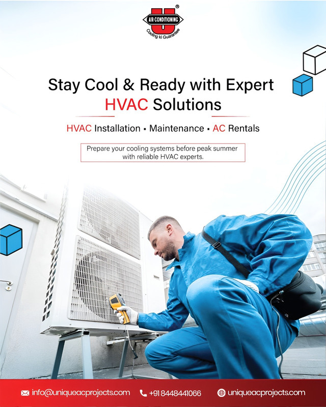 Expert HVAC Installation Maintenance AC Rental Services for Reliable Summer Cooling