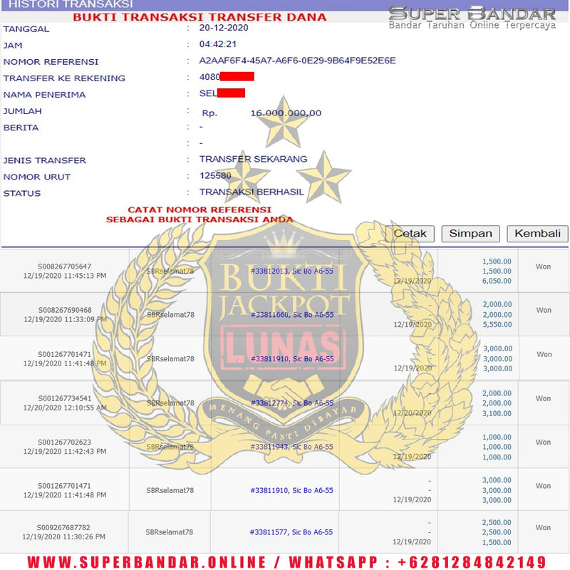 Jackpot Live Casino SuperBandar