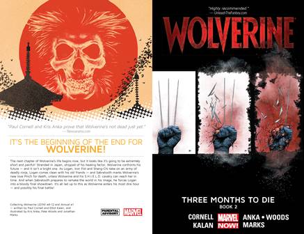 Wolverine - Three Months To Die - Book Two (2014)