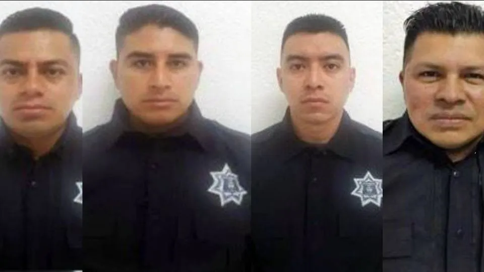 Ellos son los cuatro policías asesinados en emboscada en Celaya