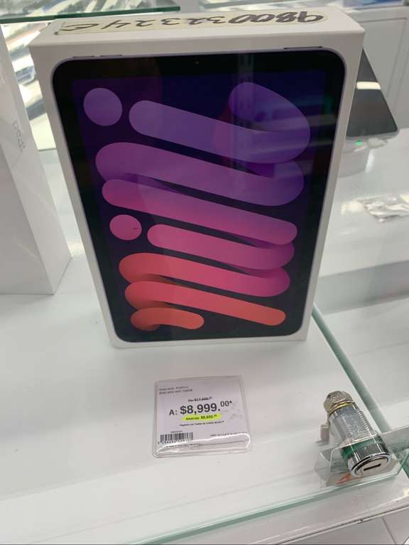 Sam's Club: iPad Mini 256 gb (6th generación) 
