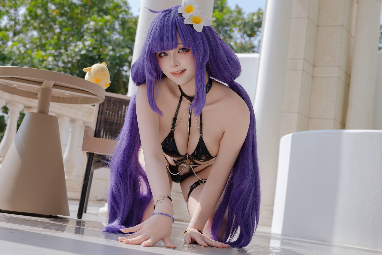 屿鱼 Yuyu Mogador 水着 Cosplay 写真图集（81P｜240MB）插图4