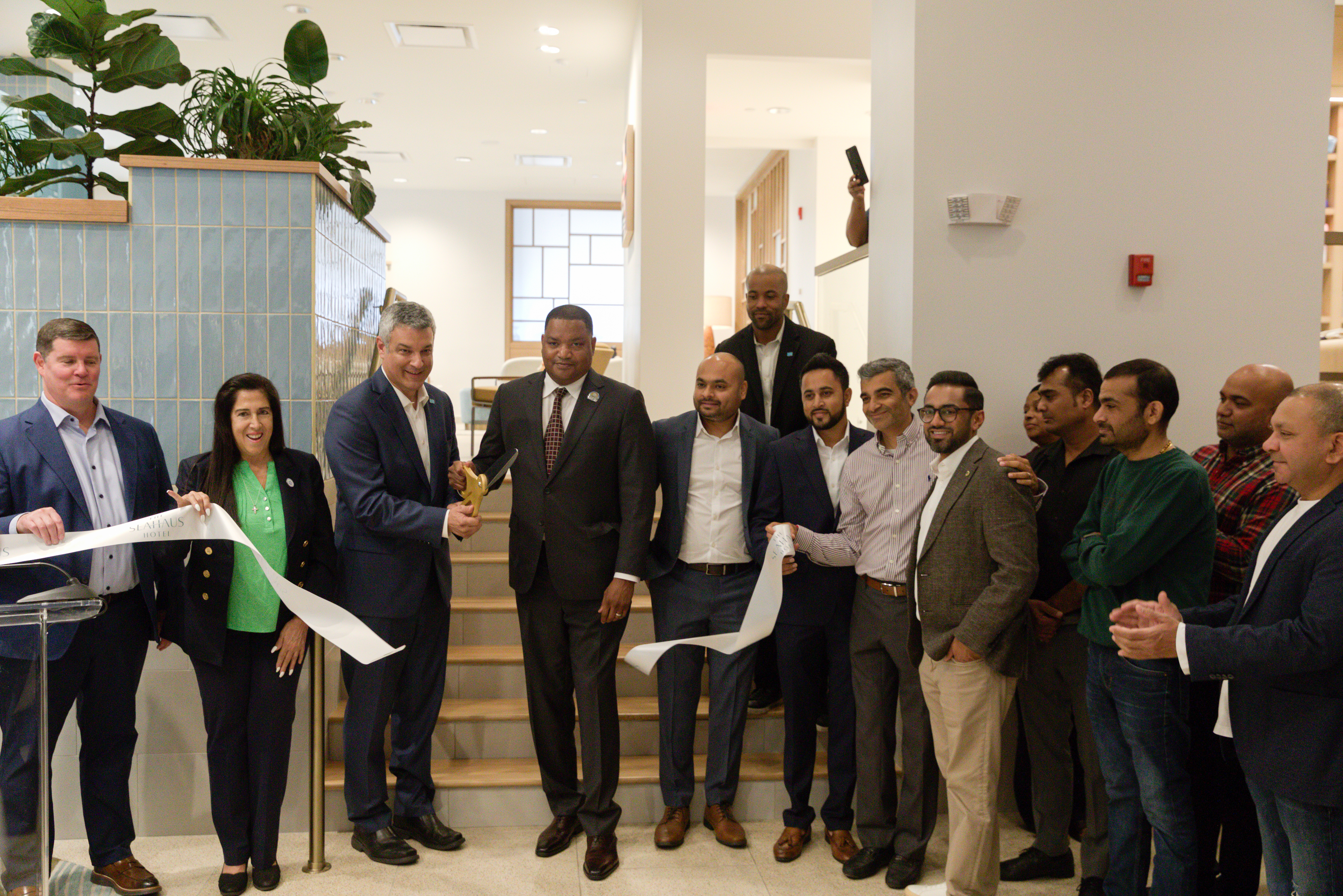 Ribbon cutting ceremony