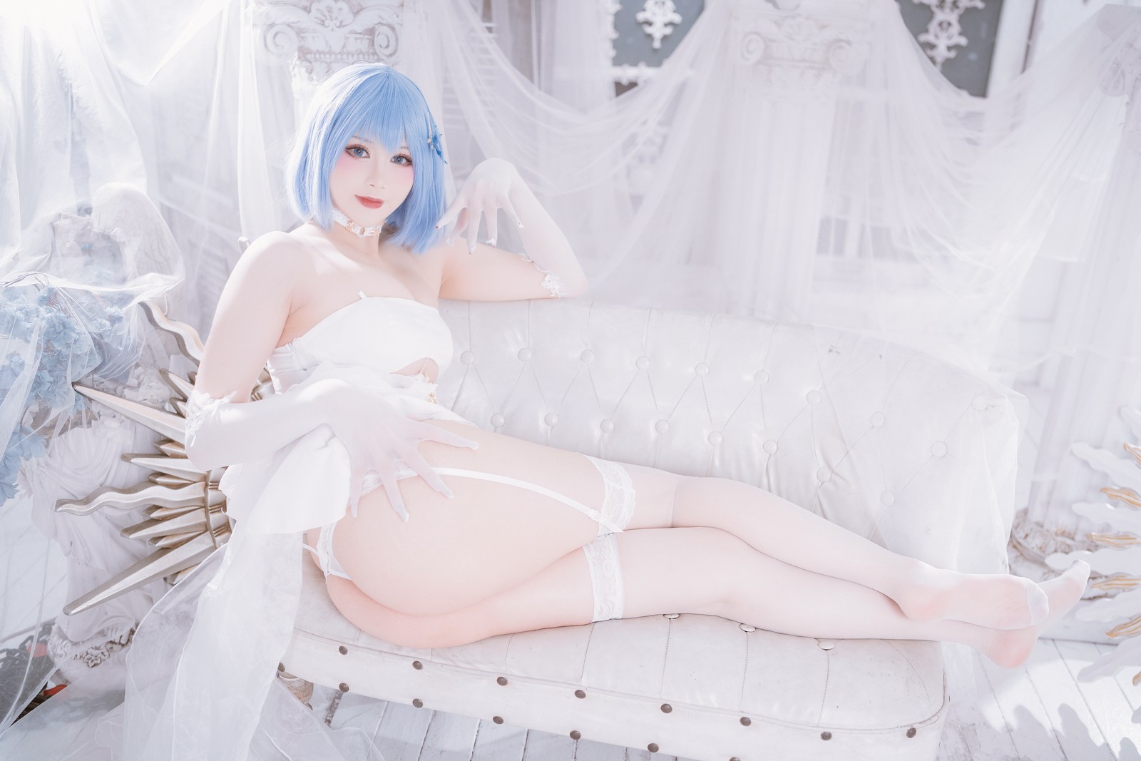 兔胖胖min – 碧蓝航线 恰巴耶夫 Cosplay 写真集（40P-199.7MB）插图1