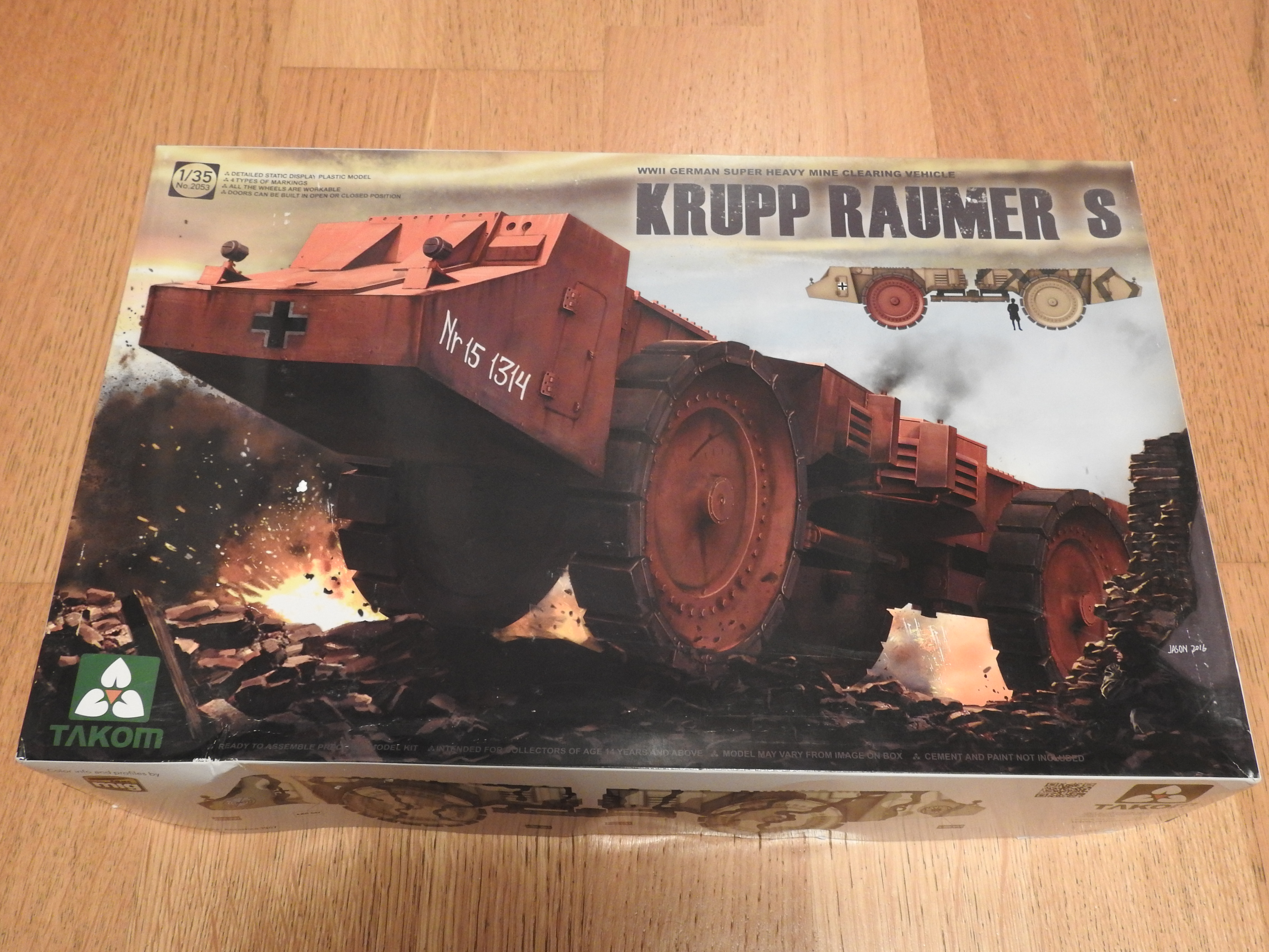 Krupp Raumer S, Takom, 1/35 DSCN3832