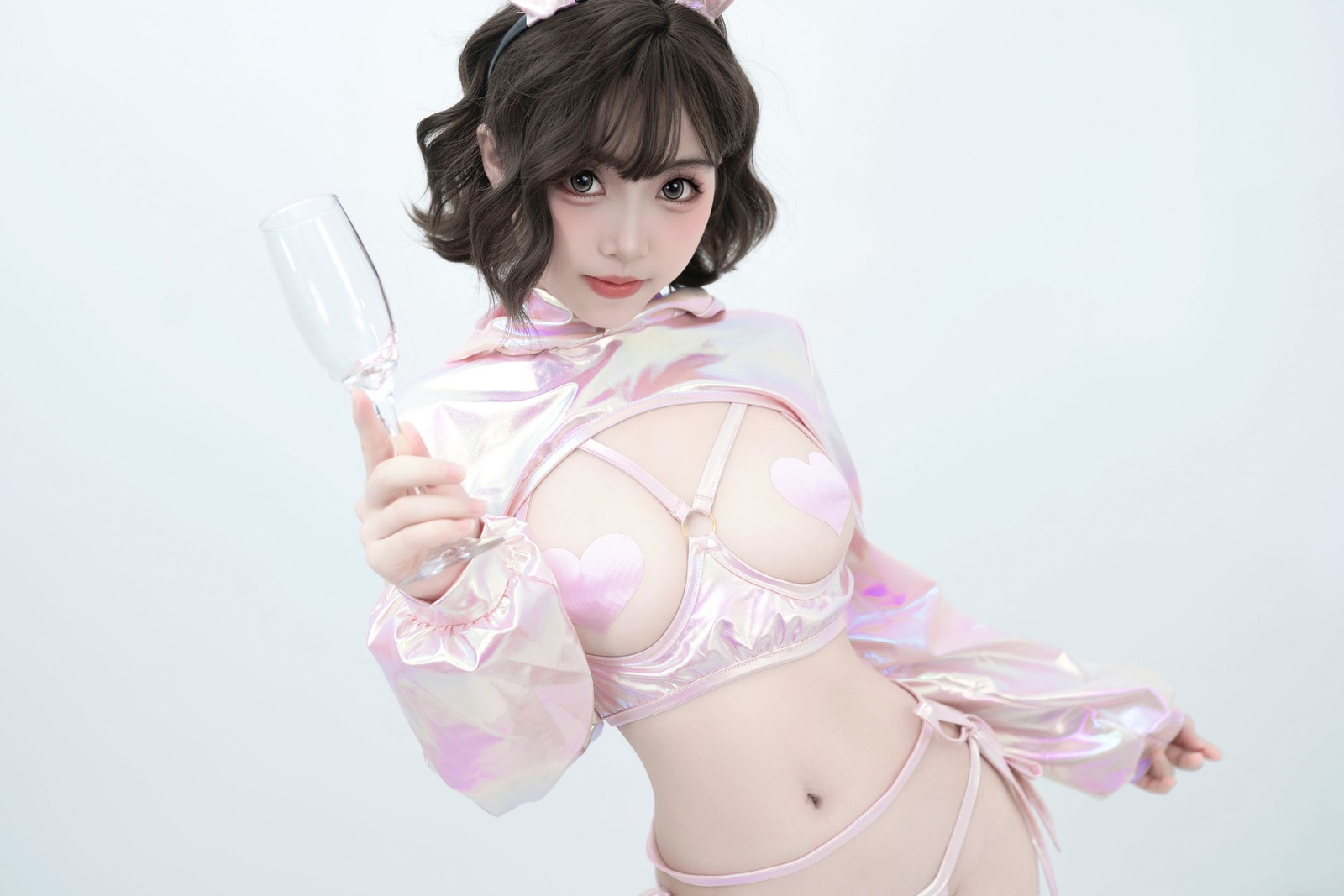 Bangni邦尼 – 粉色兔兔 Cosplay 高清写真集（102P-10V-809.1MB）插图3
