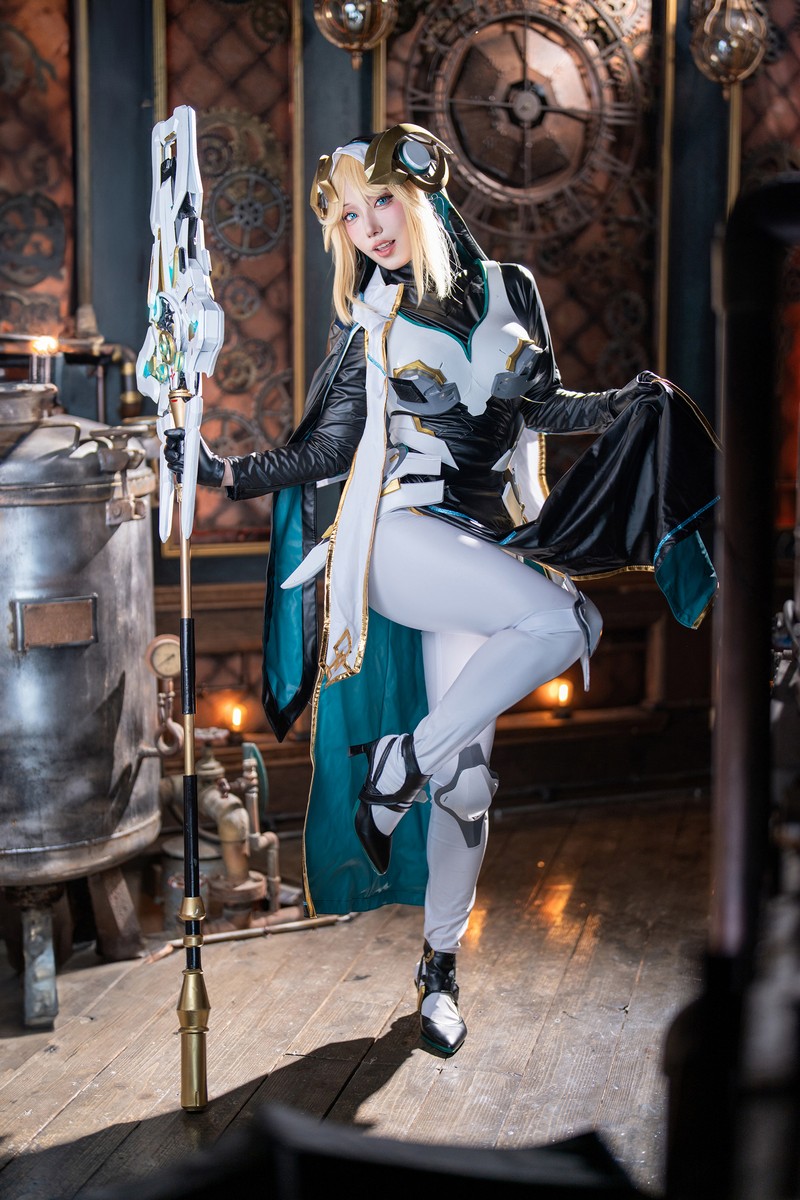 切切Celia Kiriko Cosplay NIKKE Goddess of Victory 写真 150P+5V插图5