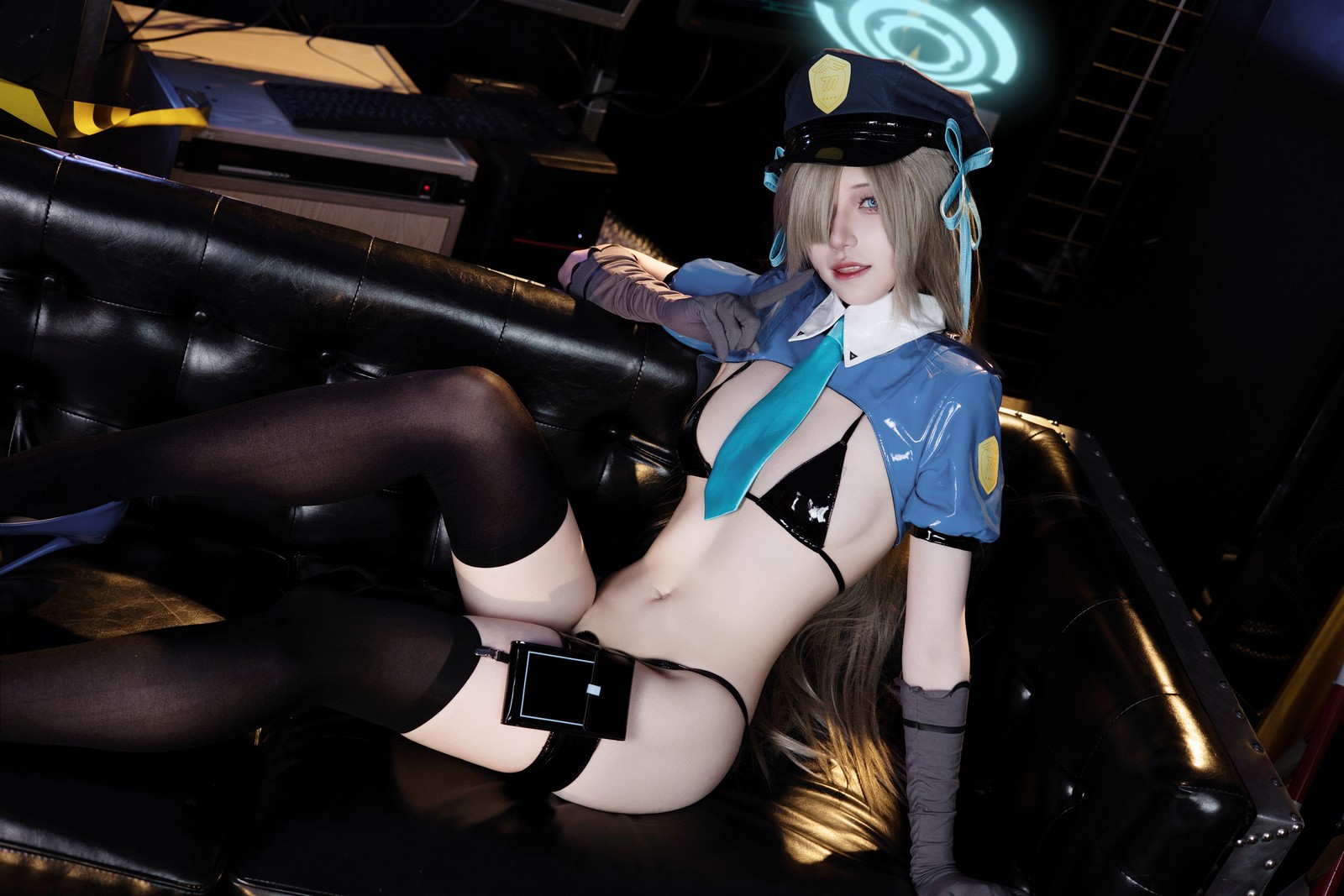 双木扶苏 在线写真《碧蓝档案·一之濑明日奈》警察ver图集（45P／259.9M）插图4