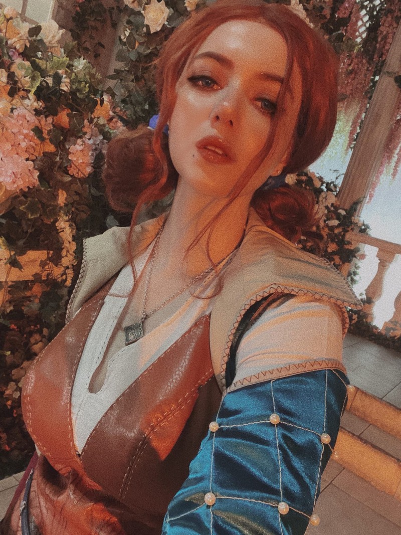 Alina Becker 特莉丝 Triss Merigold Cosplay 巫师系列高清写真【37P-150M】插图