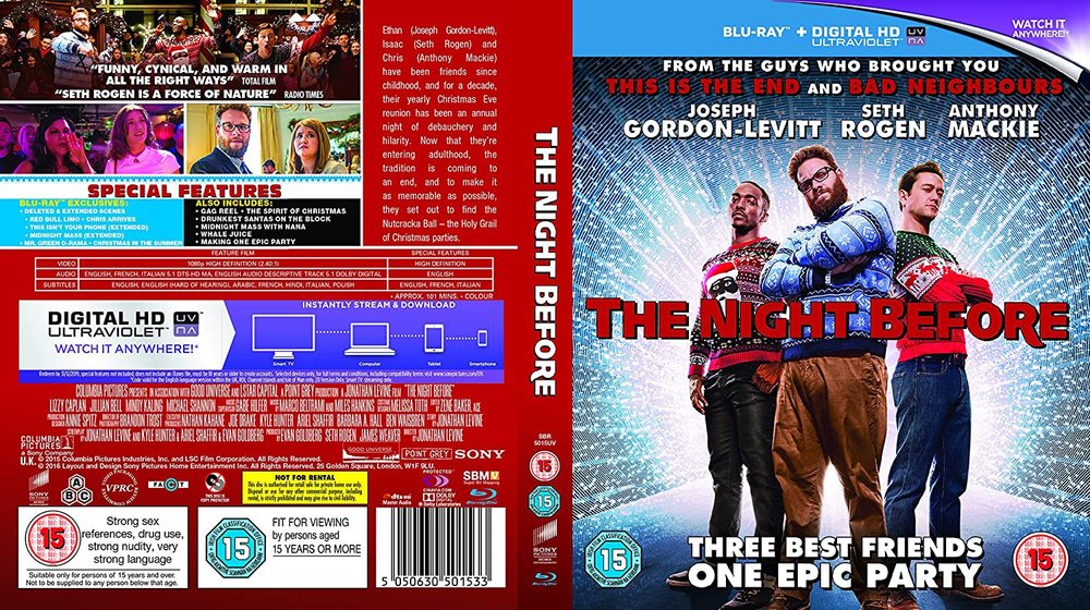 Byla to divoká noc / The Night Before (2015)