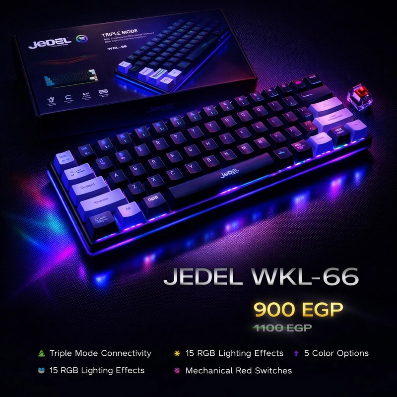 jEDEL WKL-66 Gaming Keyboard