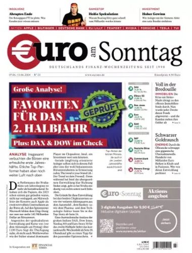 Cover: Euro am Sonntag Finanzmagazin No 23 vom 07  Juni 2024