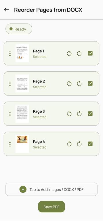 reorder docx